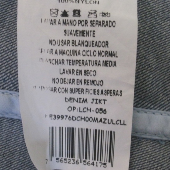 Kenzo Jeans Distressed Trucker Jean Jacket W/Hood - Picture 8 of 8